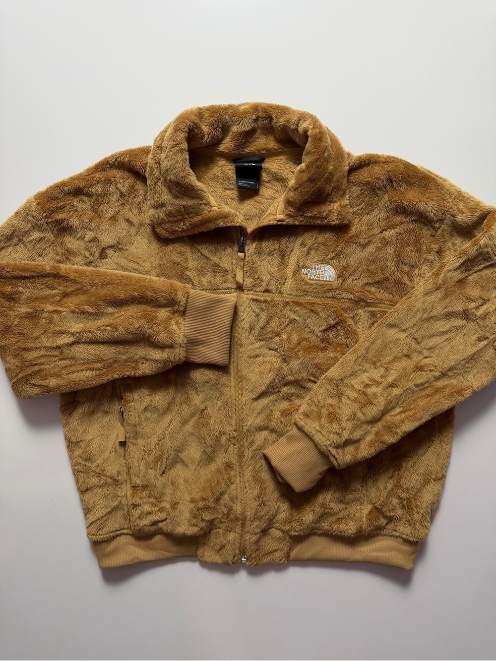 The North Face Osito Lux Fleece Full Zip, Brown, Size L